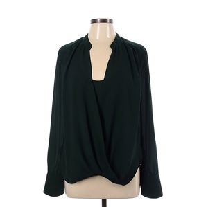 Joan Vaas Green Blouse